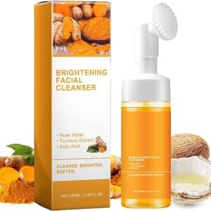 Natural Brightening Facial Cleanser with Turmeric Extract New 100 Ml Sealed